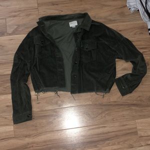 American eagle button up jacket